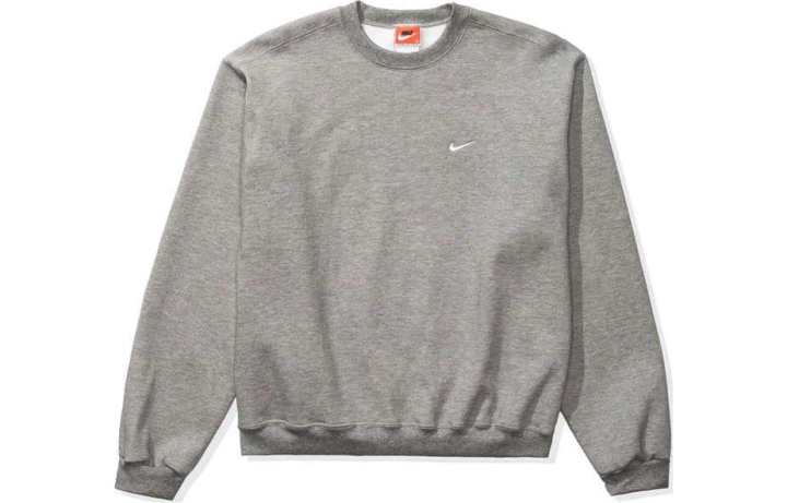 Nike Nike Sweatshirts Unisex Gray Crew Neck Moderate Regular