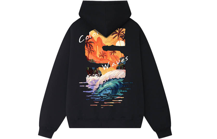 SANSYAS Sweatshirts Unisex Hooded Moderate Regular