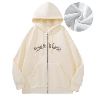 Unite Life HOODS Cardigan Sweatshirt Unisex