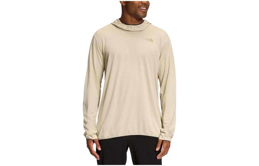 THE NORTH FACE Sweatshirts Men's Beige Hooded Moderate Regular