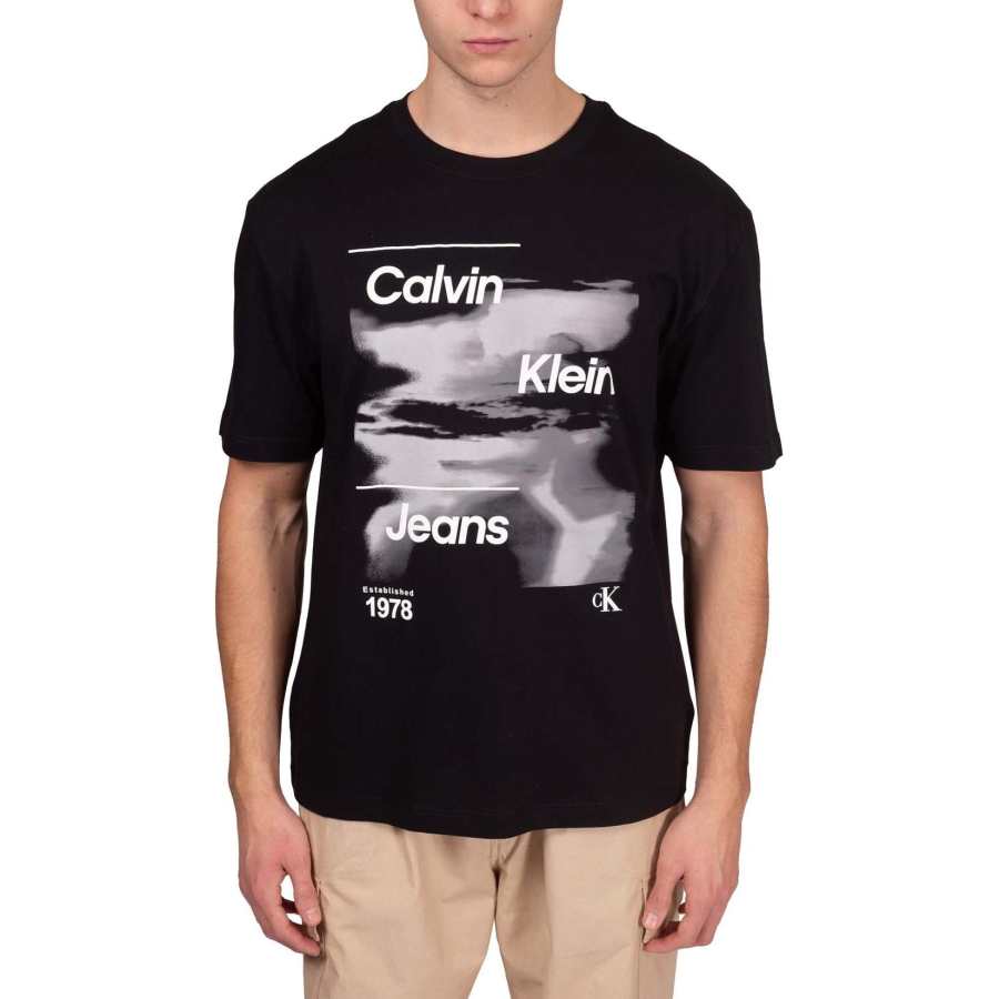 Calvin Klein Logo print Cotton T shirt