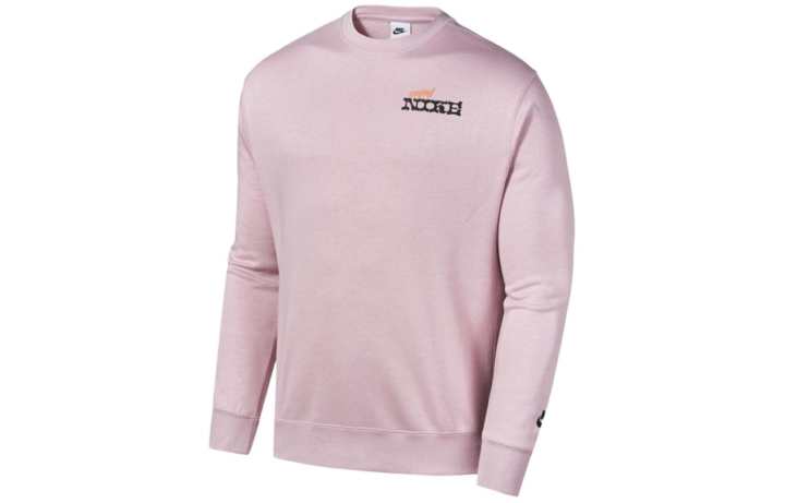Nike Nike Sweatshirts Unisex Pink Crew Neck Moderate Regular