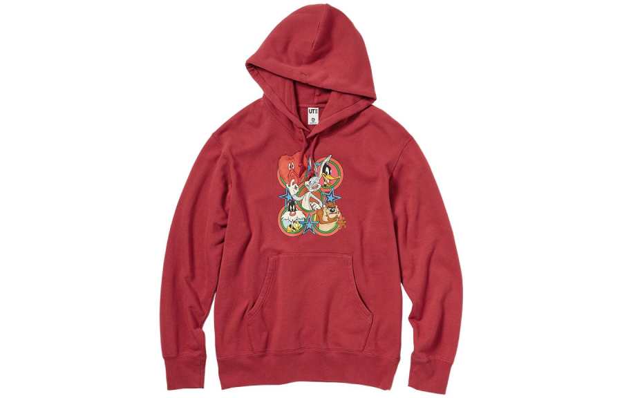 UNIQLO x Looney Tunes SS23 Sweatshirt Unisex Red
