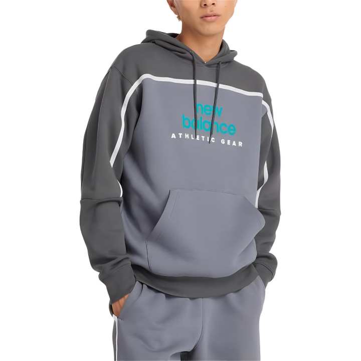 New Balance New Balance Classics Fleece Hoodie Sweatshirt Men's Graphite