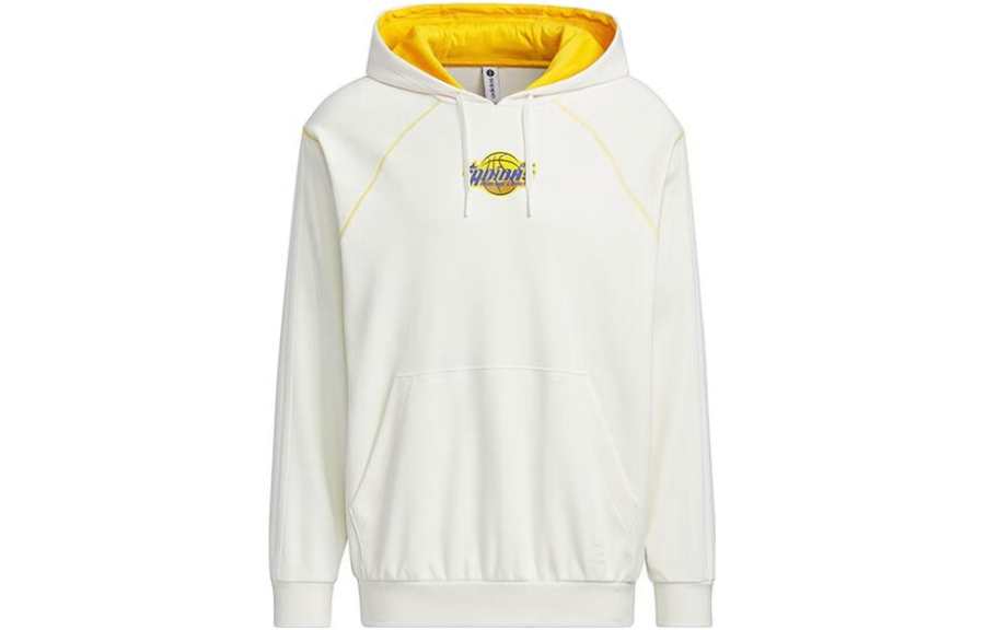 Adidas Neo Sweatshirts Men's White Hooded Moderate Regular