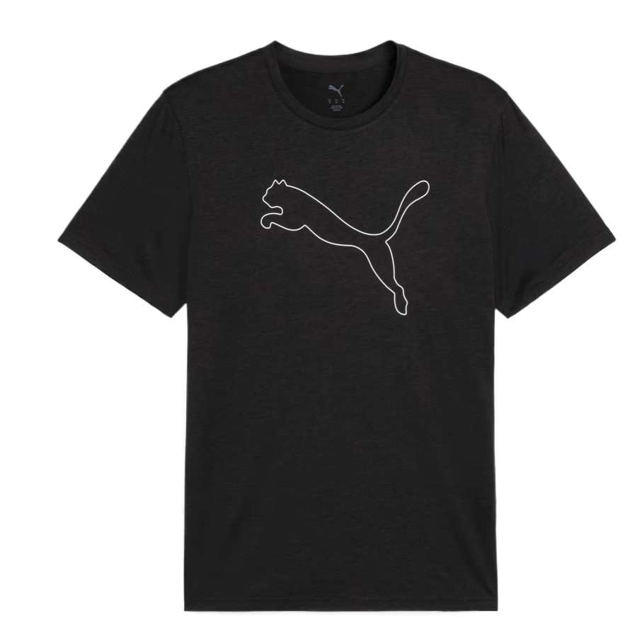 PUMA HeathercatEssentials TAD T Shirt Men's Black