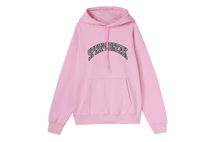 Nike Nike Sweatshirts Unisex Medium Soft Pink Hooded Moderate Regular