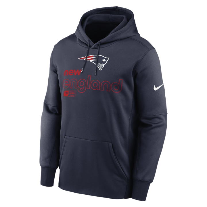 Nike Nike New England Patriots Men's Nike Therma Nfl Pullover Hoodie