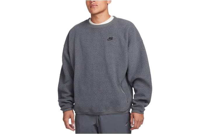 Nike Nike Sweatshirts Men's Gray Crew Neck Moderate Other