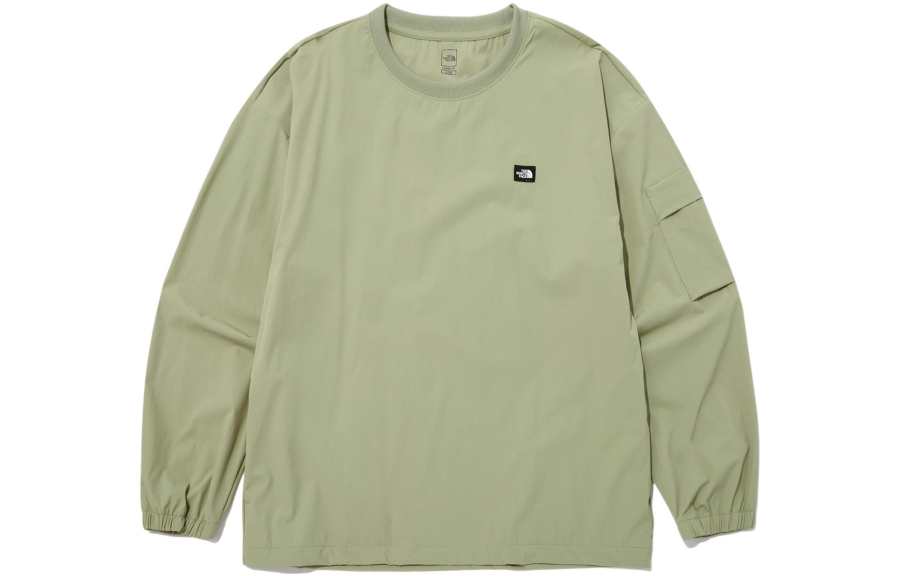 THE NORTH FACE Sweatshirts Men's Green Crew Neck Moderate Other