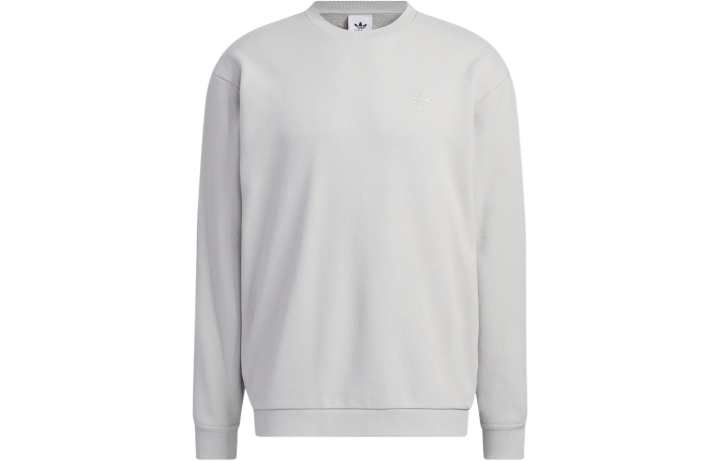 Adidas Adidas Sweatshirts Men's Light Gray Crew Neck Moderate Regular