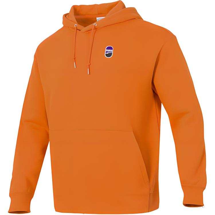 PUMA Sweatshirts Unisex Orange Hooded Moderate Other