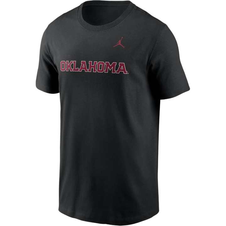 Jordan JORDAN Oklahoma Sooners Primetime Wordmark Men's JORDAN College T Shirt