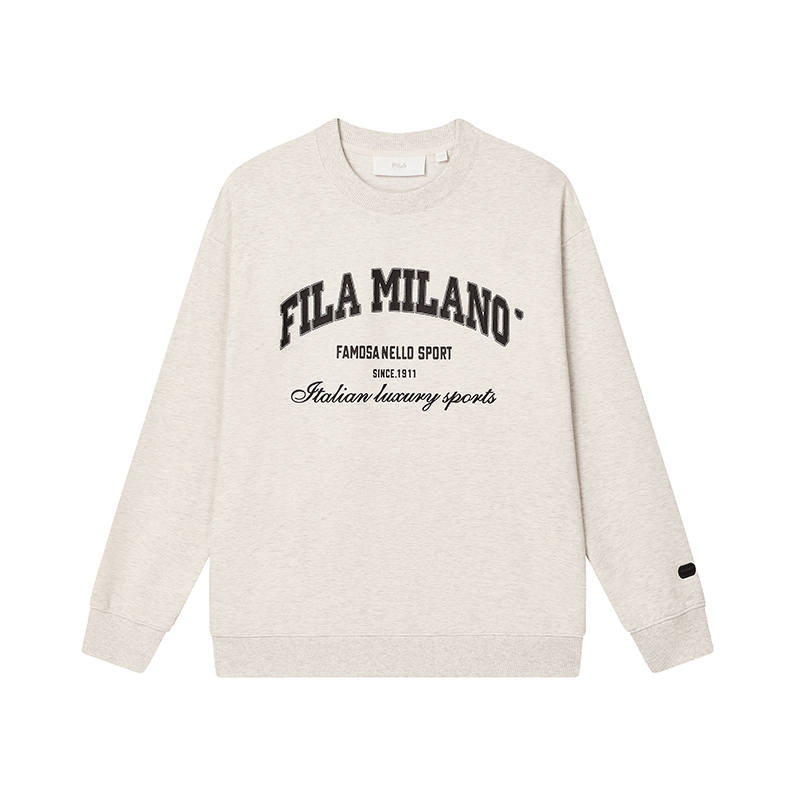 FILA Sweatshirt Men's Light Khaki Heather Gray