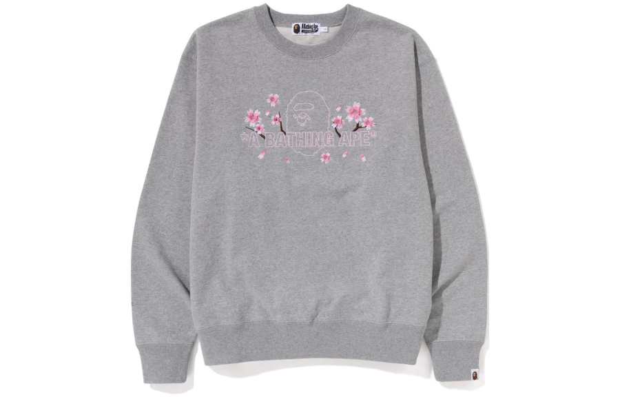 A BATHING APE A BATHING APE Sweatshirt Men's Gray