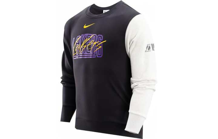 Nike Nike Sweatshirts Men's Black Crew Neck Moderate Regular
