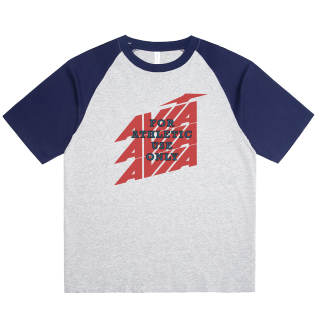 AVIA T Shirts Unisex Crew Neck Moderate Heavyweight