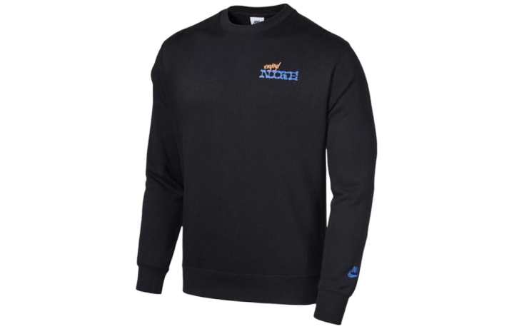 Nike Nike Sweatshirts Men's Black Crew Neck Moderate Other