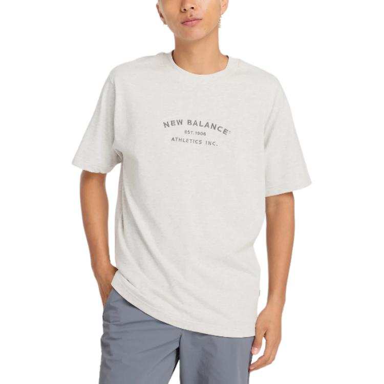 New Balance New Balance Athletics T Shirt Men's Gray