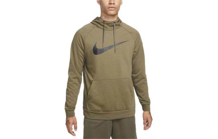 Nike Nike Dry Graphic Sweatshirt Men's Olive