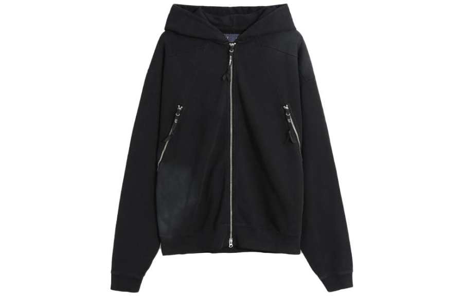 GAP X ATTEMPT GAP X ATTEMPT Sweatshirts Unisex Black Hooded Moderate Regular