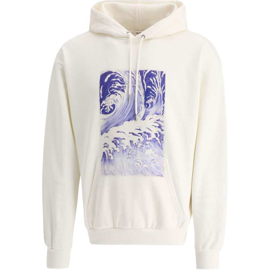 CELINE CELINE SS23 Sweatshirt Men's White
