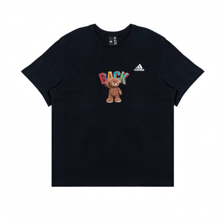 Adidas Adidas T Shirts Unisex Black Crew Neck Moderate Straight Fit