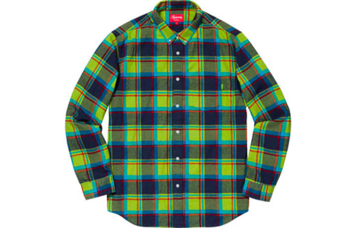 Supreme Supreme Plaid Flannel Shirt