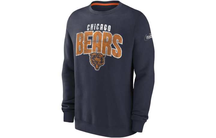 Nike Nike Sweatshirts Men's Dark Blue Crew Neck Moderate Regular