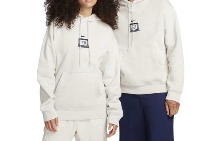 Nike Nike Sweatshirts Unisex Ivory Hooded Moderate Regular
