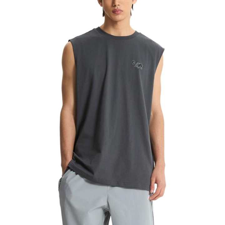 New Balance New Balance Uni Nbsc Tank Top Men's 60 Charcoal