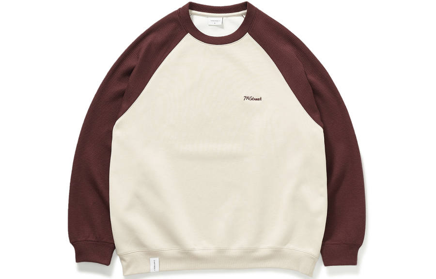 714STREET Sweatshirts Unisex Crew Neck Moderate Heavyweight