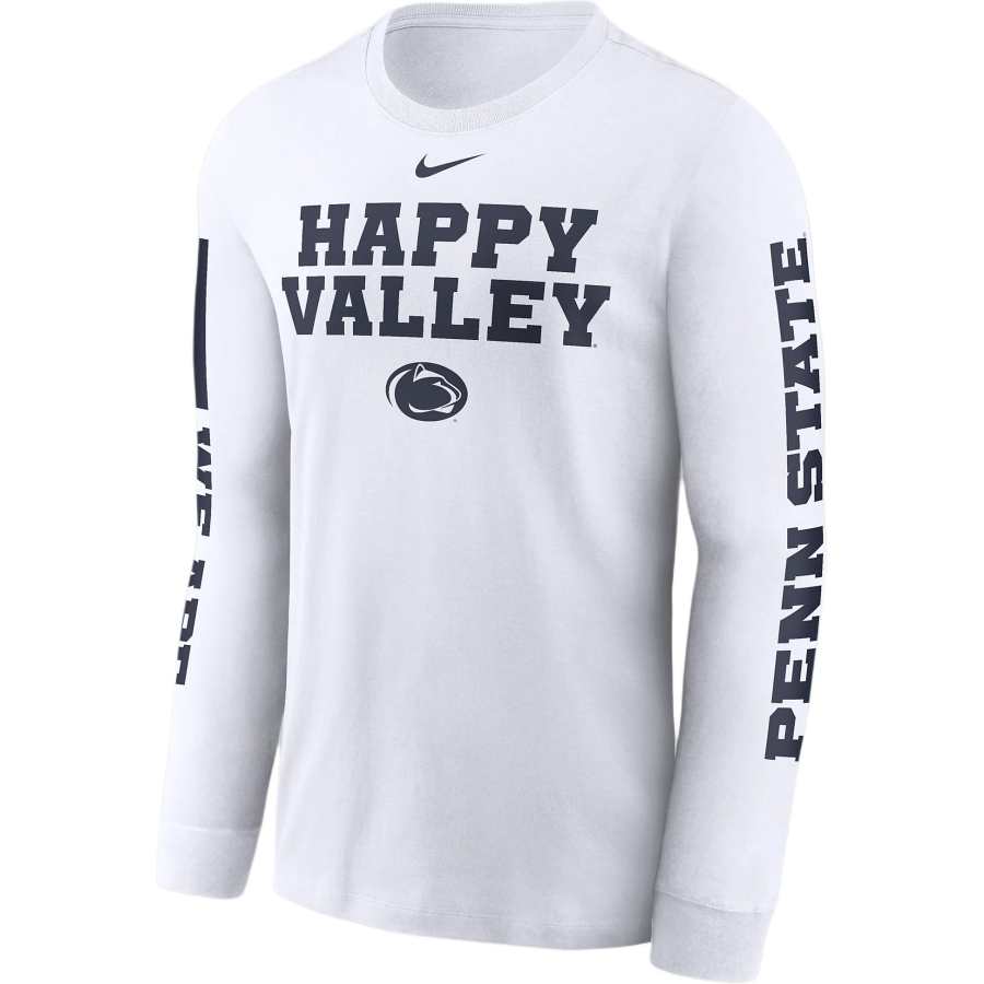 Nike Nike Penn State Nittany Lions Local Spirit Slogan Men's Nike College Long Sleeve T Shirt