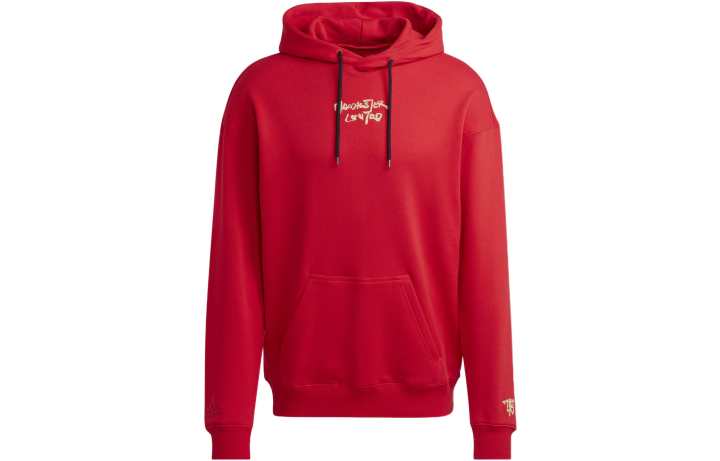 Adidas Adidas Sweatshirts Men's Red Crew Neck Moderate Regular