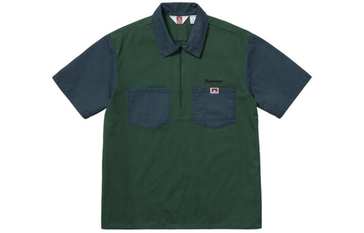 Supreme Supreme Ben Davis Half Zip Work Shirt
