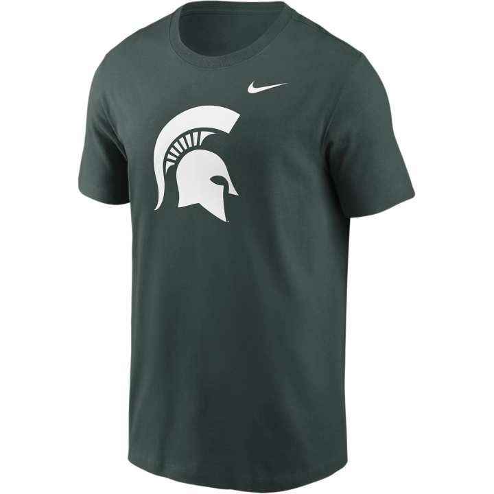 Nike Nike Michigan State Spartans Primetime Evergreen Logo Men's Nike College T-Shirt