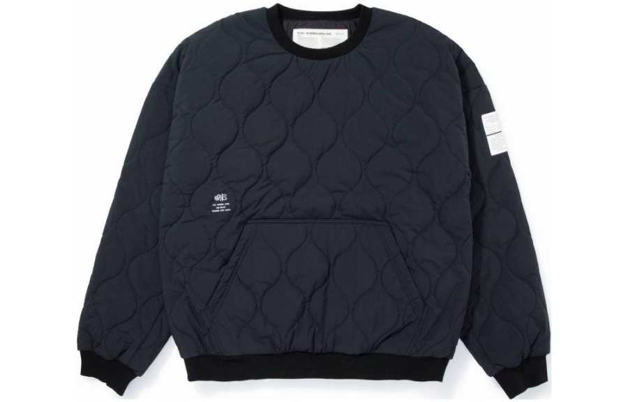 MADNESS Sweatshirts Unisex Black Crew Neck Moderate Regular
