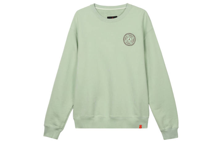 Jordan Jordan CNY Sweatshirts Men's Green Crew Neck Moderate Regular
