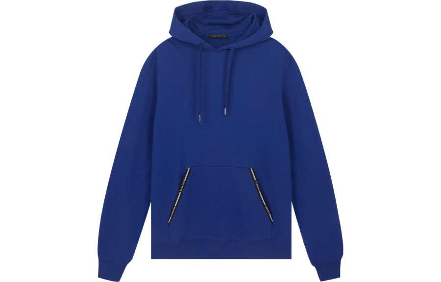 VERSACE VERSACE Sweatshirts Men's Blue Hooded Moderate Other