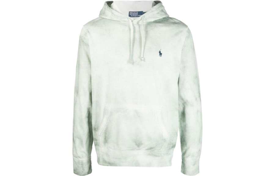Polo Ralph Lauren Sweatshirts Men's Light Green Hooded Moderate Other
