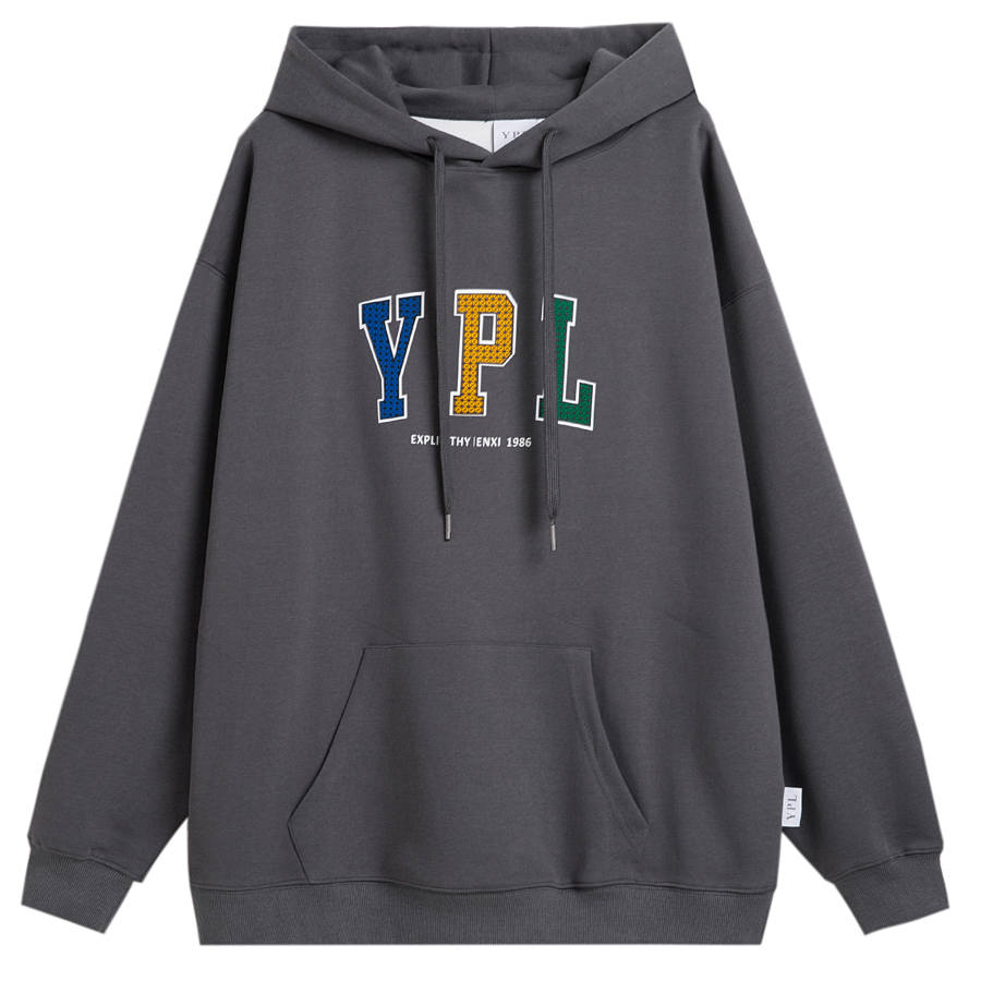 YPL Sweatshirts Unisex Hooded Moderate Heavyweight