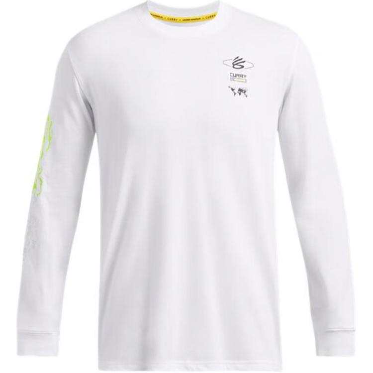 Under Armour Under Armour Curry T Shirt Men's White