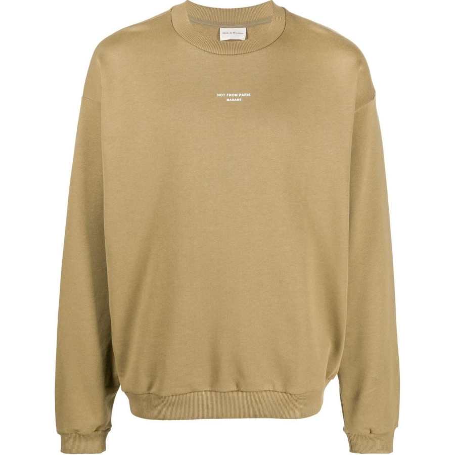 Drole De Monsieur logo-print crew-neck sweatshirt