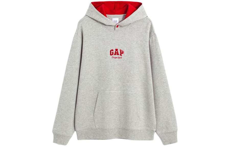 GAP X 8ON8 Sweatshirts Unisex Light Gray Hooded Moderate Other