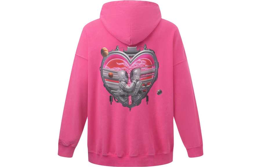 Li-Ning Li Ning Sweatshirt Unisex Vibrant Pink