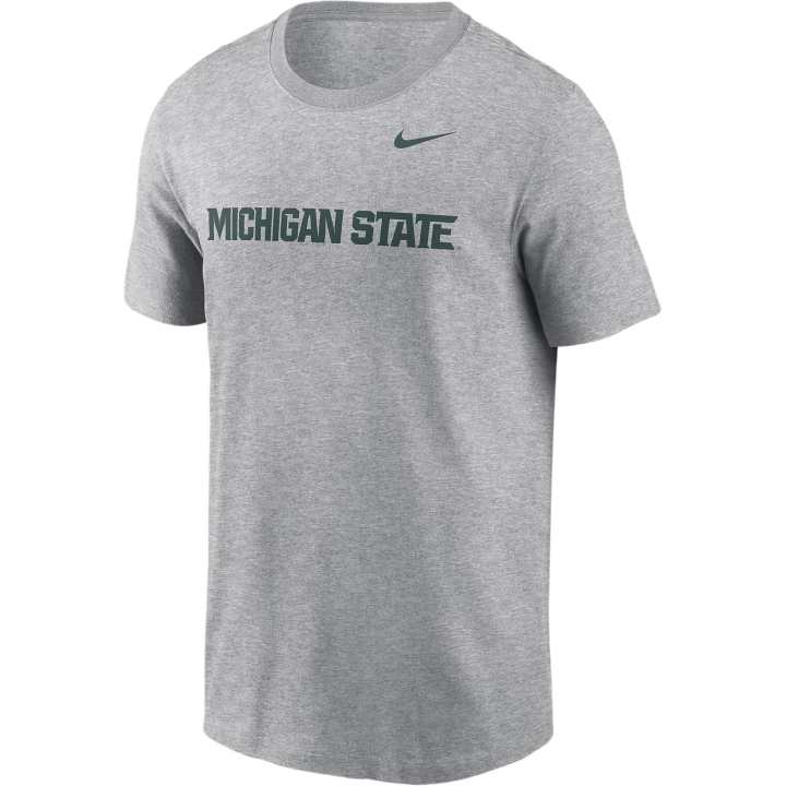Nike Nike Michigan State Spartans Primetime Wordmark Men's Nike College T Shirt