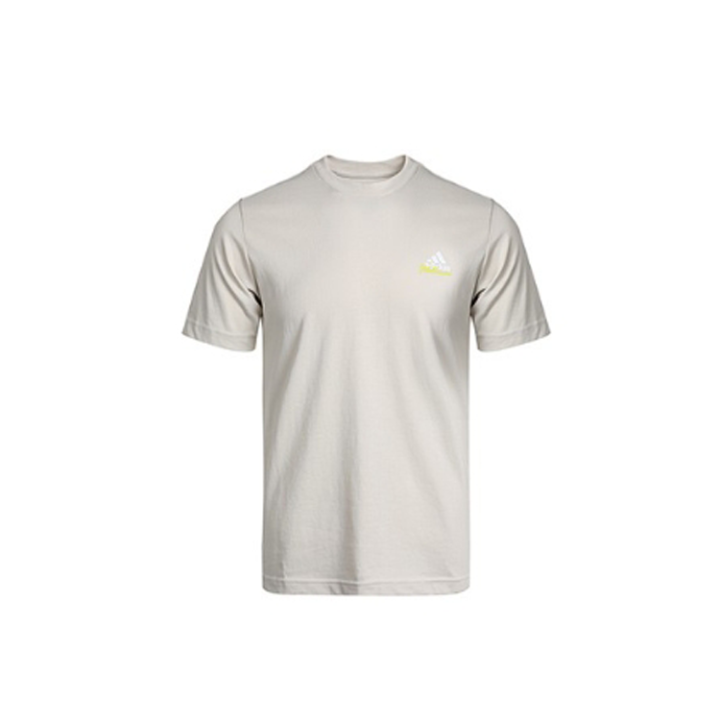 Adidas Adidas T Shirts Men's Brown Crew Neck Moderate