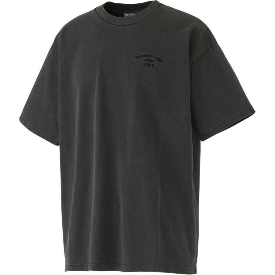 Onitsuka Tiger WASHED OVERSIZED TEE T Shirt Unisex Black