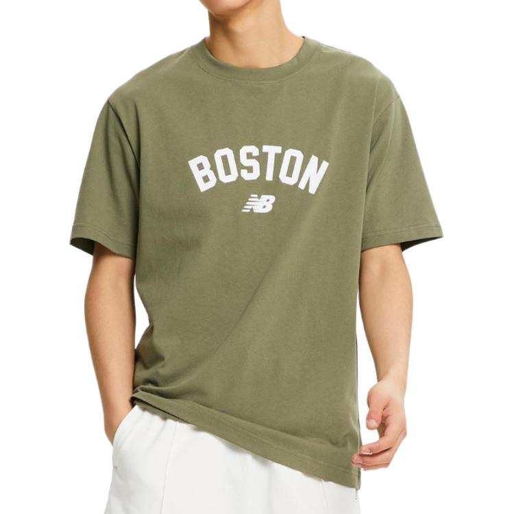 New Balance New Balance T Shirt Men's Gray Green