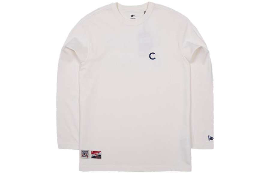 New Era Sweatshirt Unisex Ivory White